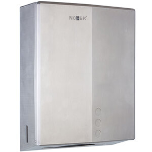 Изображение товара Диспенсер для бумажных полотенец Nofer 04046 из нержавейки с замком