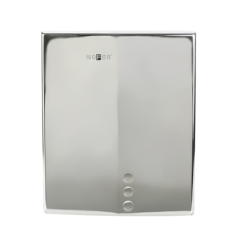 Изображение товара Диспенсер Nofer 04046.B 25 см, для бумажных полотенец, нержавеющая сталь глянцевая