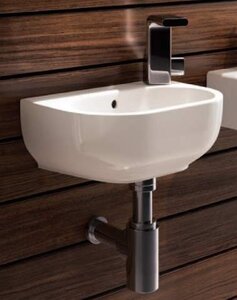 Изображение товара Раковина Flaminia Pass PS23LM.DX.9003 35x23 см бежевый Latte угловая