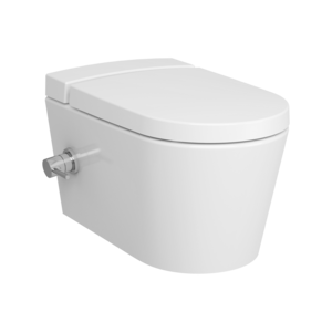 Изображение товара Безободковый подвесной унитаз VitrA Nest 5176B003-6233, с функцией биде, с системой дозирования моющих и дезодорирующих средств, крышка микролифт