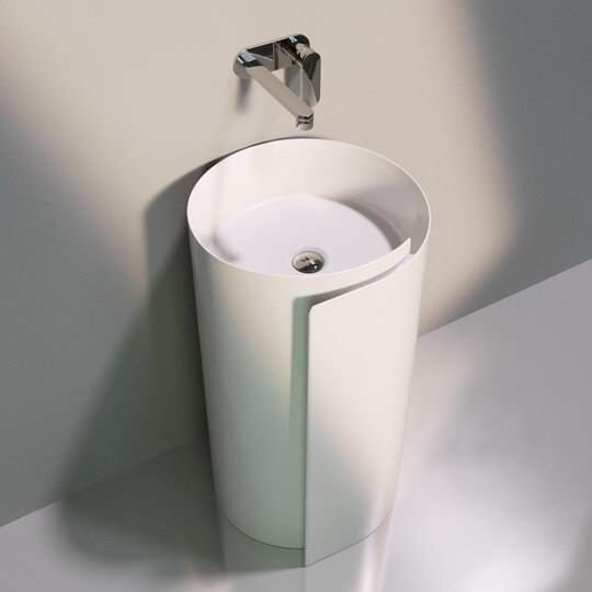 Изображение товара Раковина Flaminia Roll MR44P 44х44 см, цвет белый