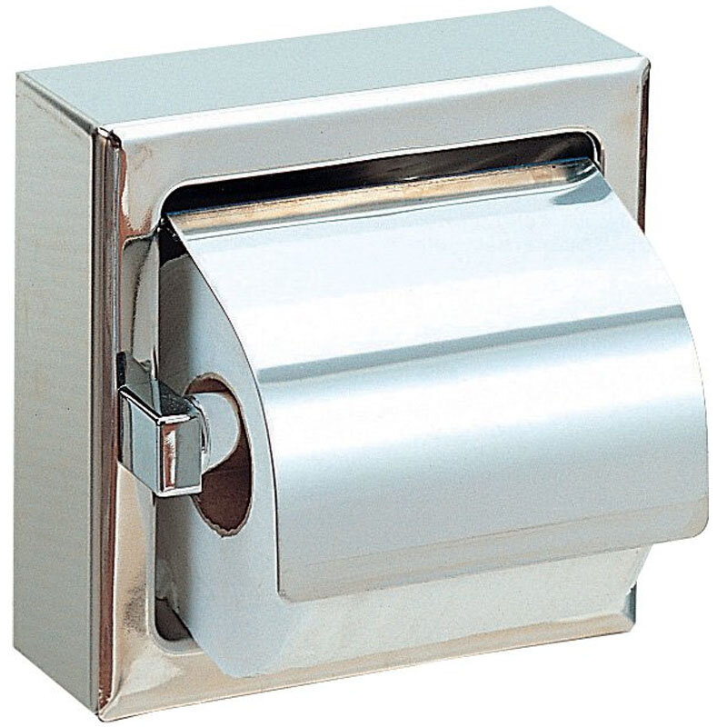 Изображение товара Держатель туалетной бумаги Nofer в глянцевом хроме 160х160х95 мм