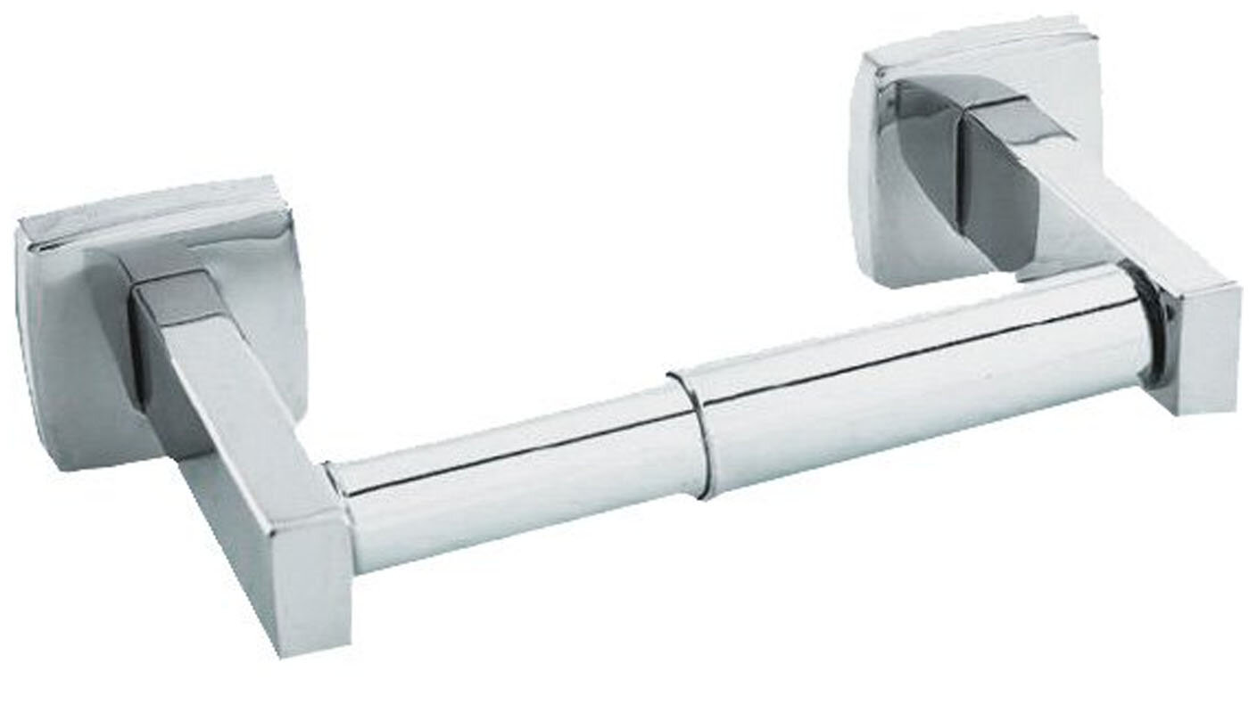 Изображение товара Держатель туалетной бумаги Nofer для настенной установки, хромированный