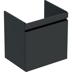 Изображение товара Тумба под раковину Geberit Renova Plan 869651000, 57,6 см, подвесная, цвет темно-серый