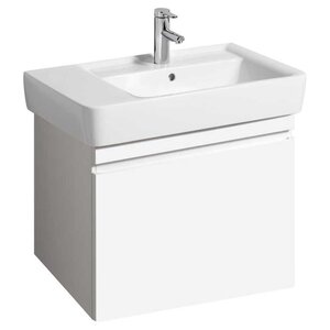 Изображение товара Тумба под раковину Geberit Renova Nr. 1 869750000, 67.6 см, подвесная, цвет белый глянец