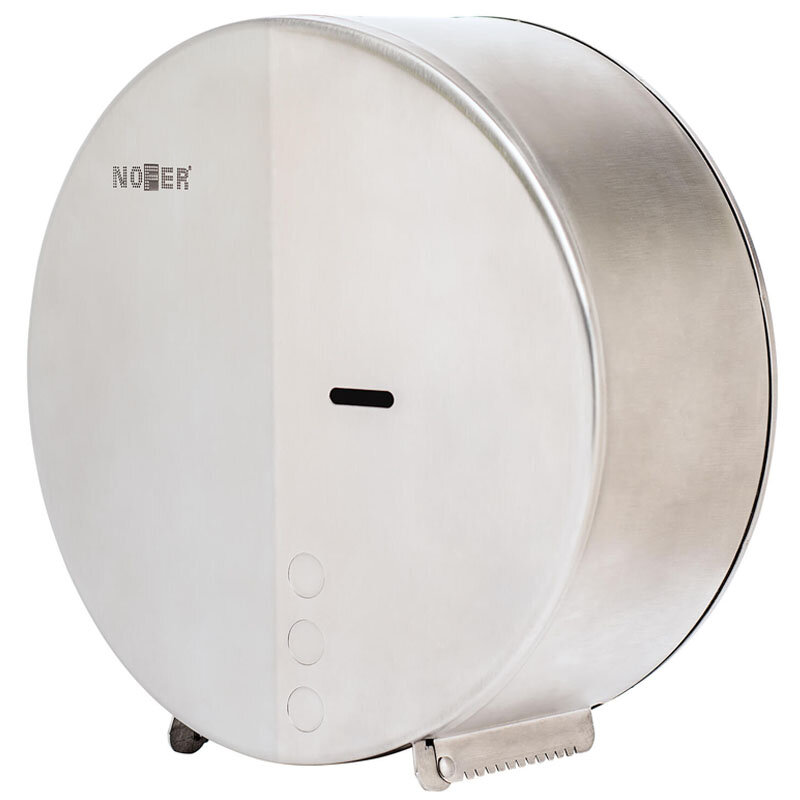 Изображение товара Диспенсер Nofer Industrialevo для туалетной бумаги с замком и смотровым окном