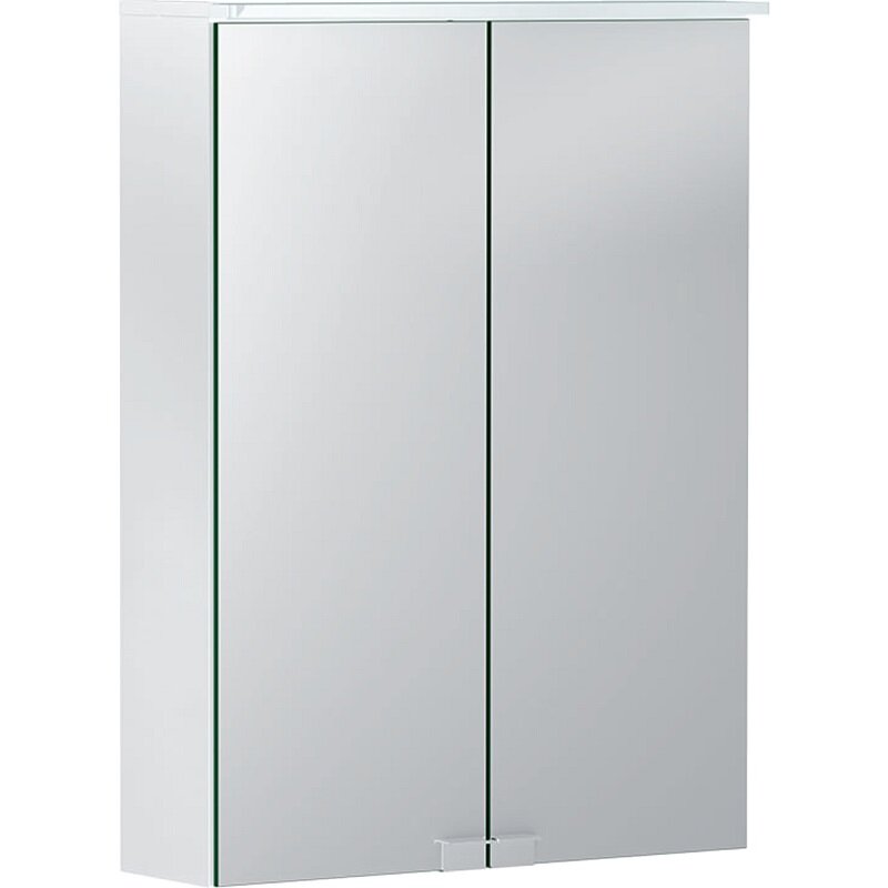 Изображение товара Geberit Option Basic 500. 257. 00. 1 - зеркальный шкаф 50 см с LED подсветкой Изображение товара Geberit Option Basic 500. 257. 00. 1 - зеркальный шкаф 50 см с LED подсветкой