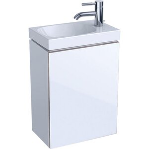 Изображение товара Тумба под раковину Geberit Acanto 500.607.01.2, 39,5 см, подвесная, с сифоном, белая