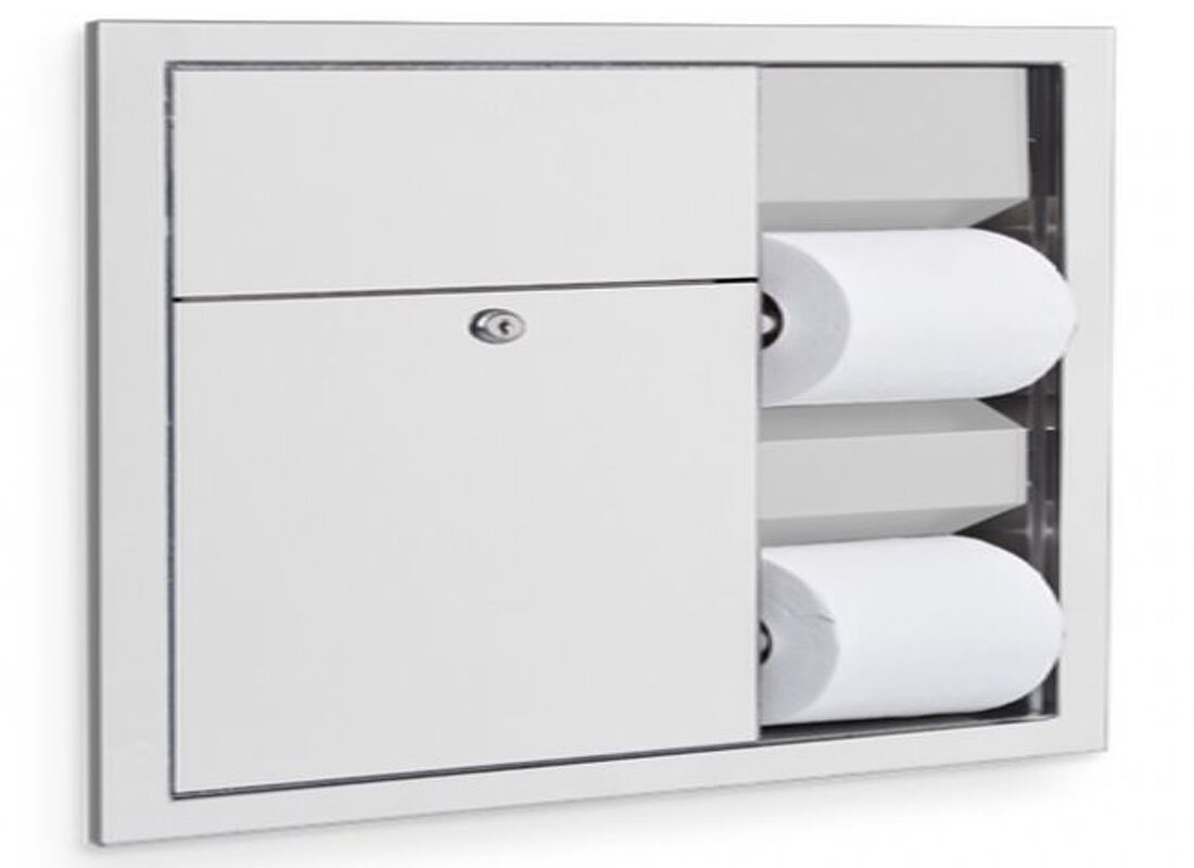 Изображение товара Встраиваемая установка Nofer с диспенсерами и баком для мусора