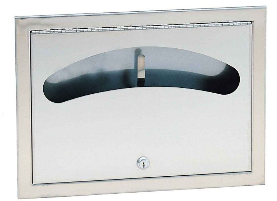 Изображение товара Диспенсер Nofer для туалетных накладок 12029.S с замком и ключом