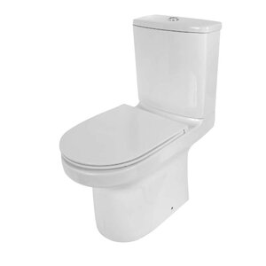 Изображение товара Напольный безободковый унитаз Jacob Delafon Elite E20997-00, крышка микролифт, тонкая