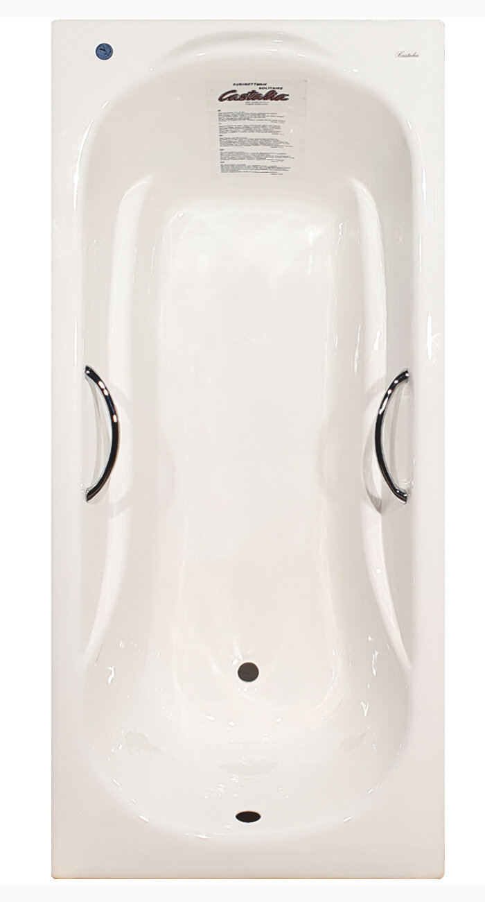 Изображение товара Чугунная ванна Castalia Venera 180x80 см белая Италия