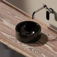 Изображение товара Раковина Flaminia Mini Twin 5059222NER круглая угловая 27x27 см белая