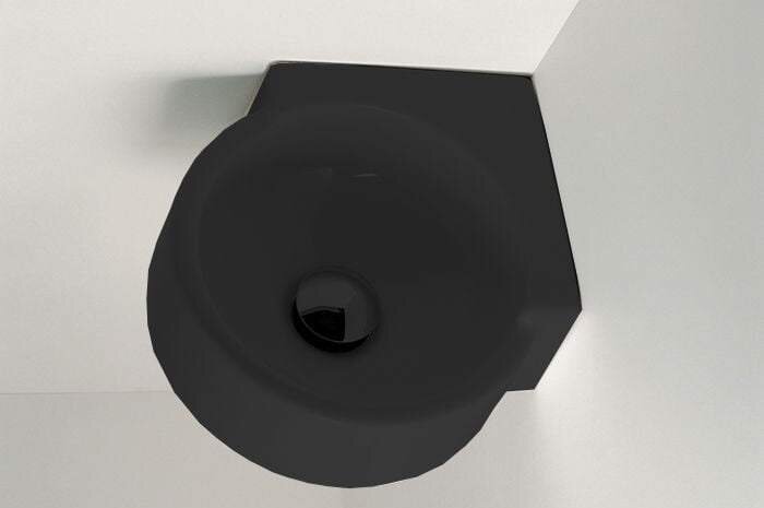 Изображение товара Раковина Flaminia Mini Twin 5060.9004 28,5 см, цвет Grafite