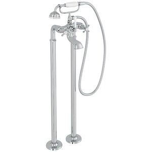 Изображение товара Напольный смеситель Jacob Delafon Cleo 1889, E24314-CP для ванны и душа, хром