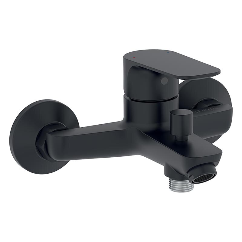 Изображение товара Смеситель Jacob Delafon Oscar E29844-BL для ванны и душа, черный матовый