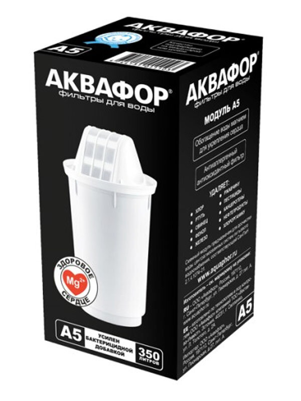 Изображение товара Модуль сменный фильтрующий Аквафор А-5 обогащенный калием, 1 шт. (4744131011103)