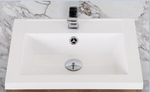 Изображение товара Раковина Art&Max Family AM-LAV-400-MR-A 40 см искусственный мрамор, белый