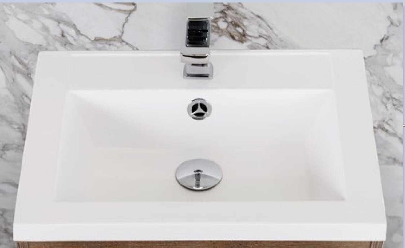 Изображение товара Раковина Art&Max Family AM-LAV-500-MR-A 50 см из искусственного мрамора белая