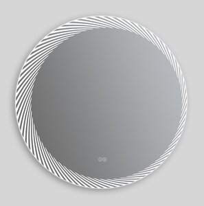 Изображение товара Зеркало Art&Max Sculpture AM-Scu-D770-DS-F-H 77 x 77 см с подсветкой, диммер, антизапотевание