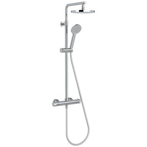 Изображение товара Душевая система Jacob Delafon Marcel E25084-CP с термостатом и хромом