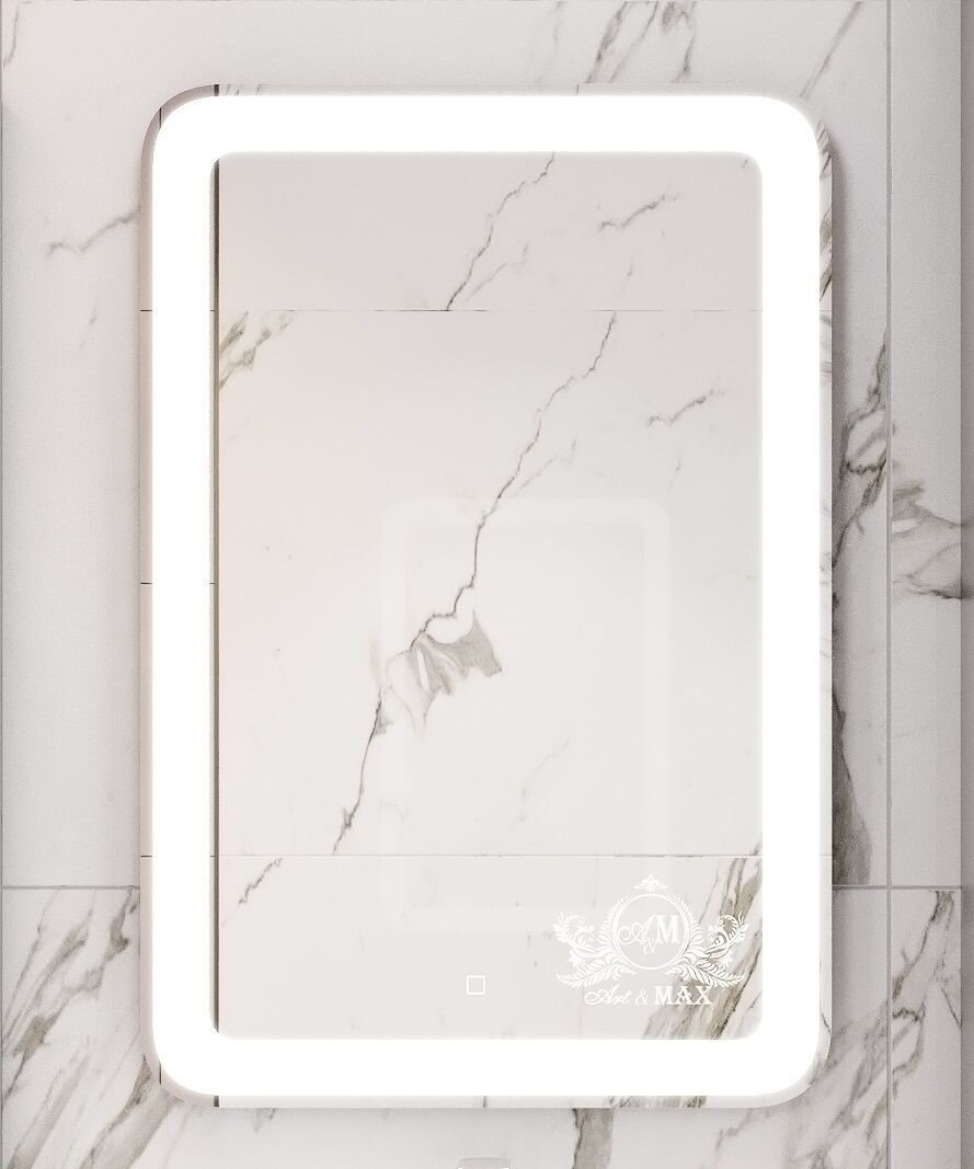 Изображение товара Зеркало Art&Max Latina AM-Lat-550-800-DS-F 55 x 80 см с подсветкой, диммер
