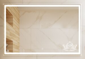Изображение товара Зеркало Art&Max Monza AM-Mon-1200-800-DS-F 120 x 80 см с подсветкой, диммер
