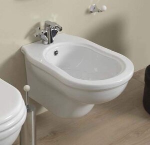 Изображение товара Подвесное биде Flaminia Efi EF218 белый глянцевый премиум класса