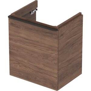 Изображение товара Тумба под раковину Geberit Smyle Square 500.366.JR.1/500.365.JR.1, 55 см, L/R, подвесная, цвет орех пекан