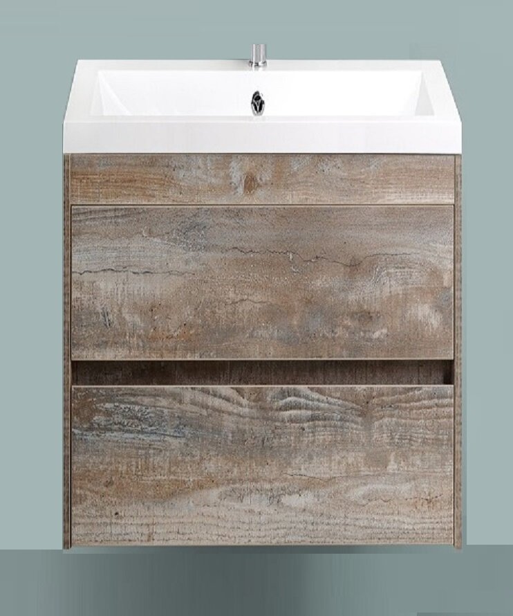 Изображение товара Тумба под раковину Art&Max Family-500-2C-SO-PE 50x35x50 см подвесная бежевый