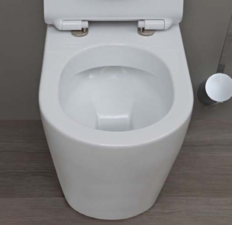 Изображение товара Приставной унитаз Flaminia Link LK117.7037, Grigio Lava