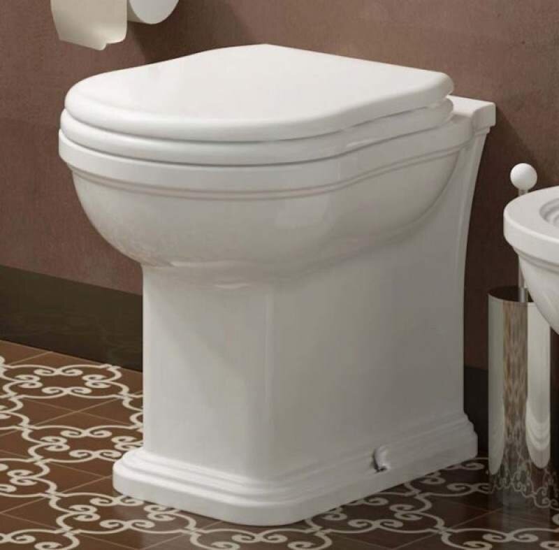 Изображение товара Унитаз приставной Flaminia Efi EF117 с горизонтальным выпуском белый