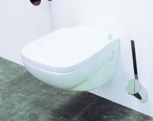 Изображение товара Унитаз подвесной Flaminia Sprint SR118, цвет белый