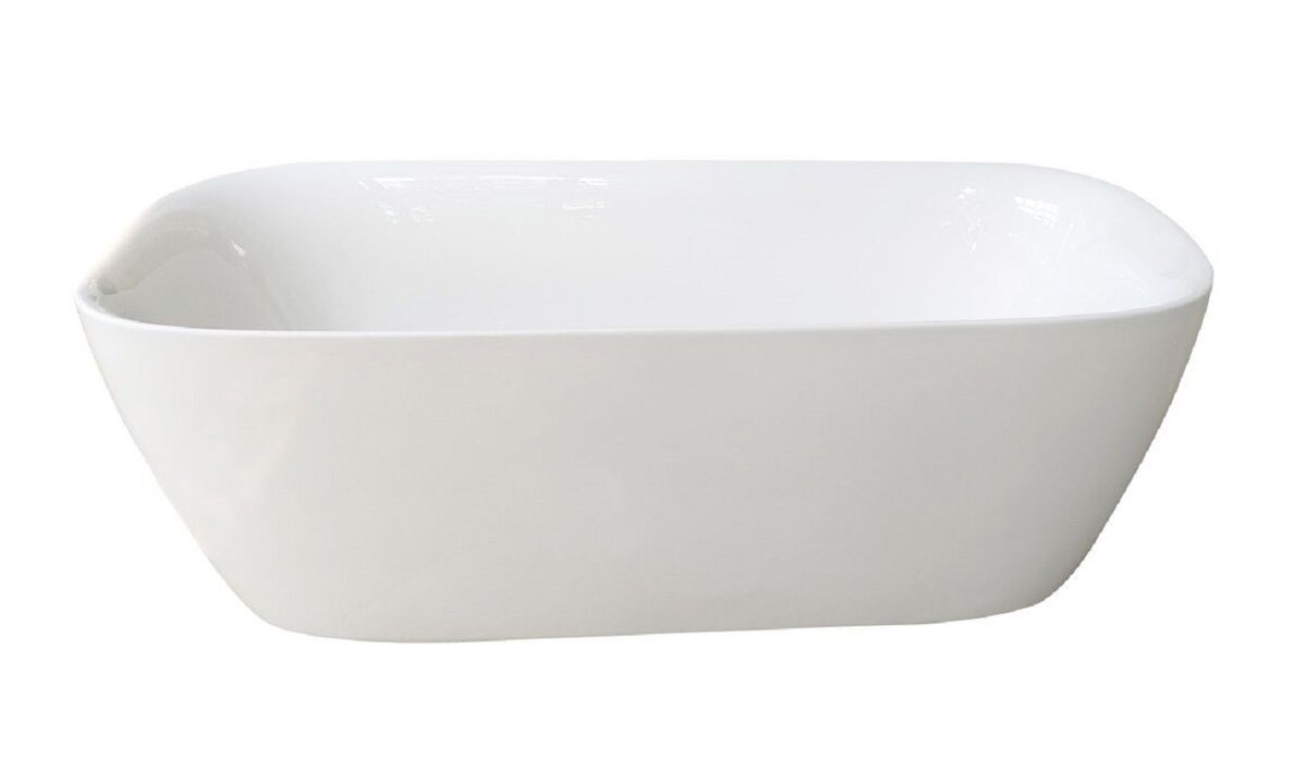 Изображение товара Акриловая ванна Art&Max Verona 170x80 см отдельностоящая белая