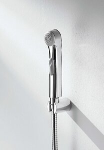 Изображение товара Гигиенический душ Bravat D9122CP-RUS с настенным держателем, хром