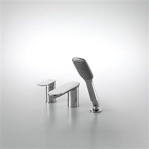 Изображение товара Смеситель Bravat Gina F565104C-2-ENG на 3 отверстия для ванны, хром