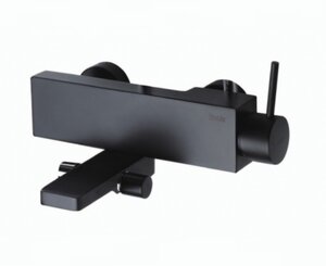 Изображение товара Смеситель Bravat Arc F66061K-01A-ENG c коротким изливом для ванны и душа, черный