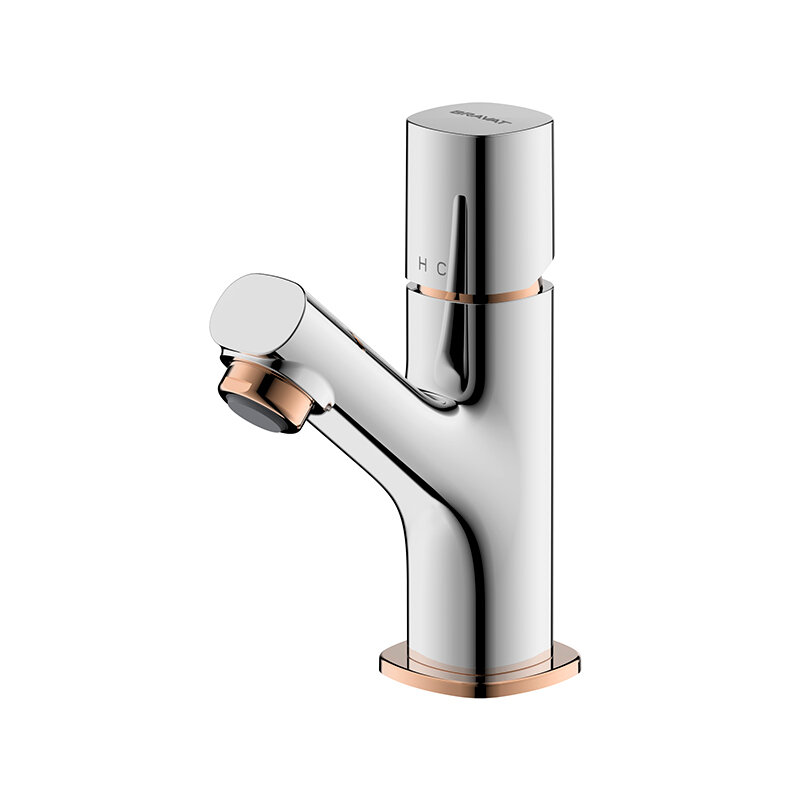 Изображение товара Смеситель Bravat Vogue F1273308CP-RO для раковины, хром