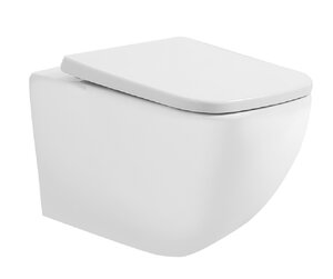 Изображение товара Подвесной безободковый унитаз Art&Max Maxima AM010CHR, белый