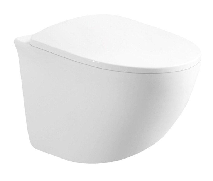 Изображение товара Подвесной безободковый унитаз Art&Max Pescara AM016CHR  белый Италия