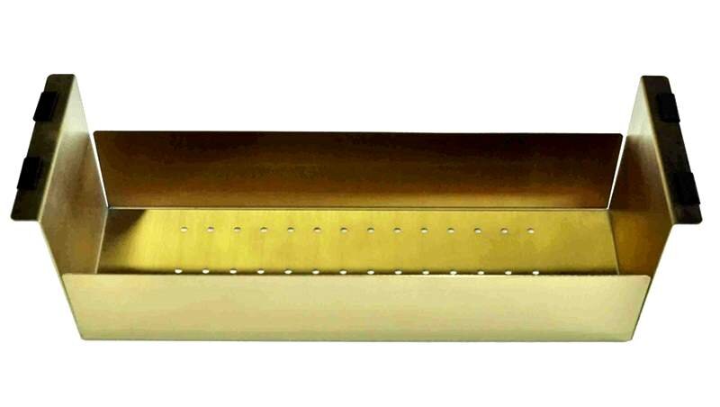 Изображение товара Поддон для мойки Zorg C 12-51 BRONZE из нержавеющей стали, 44.2х16х12 см