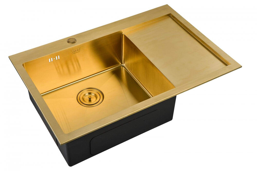 Изображение товара Мойка Zorg SZR-7851-L/R BRONZE Изображение товара Мойка Zorg SZR-7851-L/R BRONZE