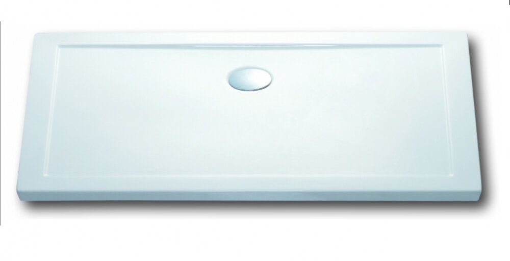 Изображение товара Душевой поддон Bravat Type-S1 P1812A 120x80 см прямоугольный акрил низкий белый