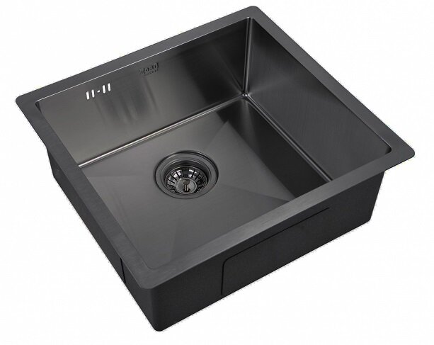 Изображение товара Мойка Zorg PVD 4844 GRAFIT графитовая (1 чаша, 3 монтажа) Изображение товара Мойка Zorg PVD 4844 GRAFIT графитовая (1 чаша, 3 монтажа)
