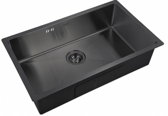 Изображение товара Моя кухонная мойка Zorg PVD 7444 GRAFIT с графитовым покрытием