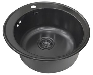 Изображение товара Кухонная мойка Zorg SZR-510/205 GRAFIT из нержавеющей стали с PVD покрытием