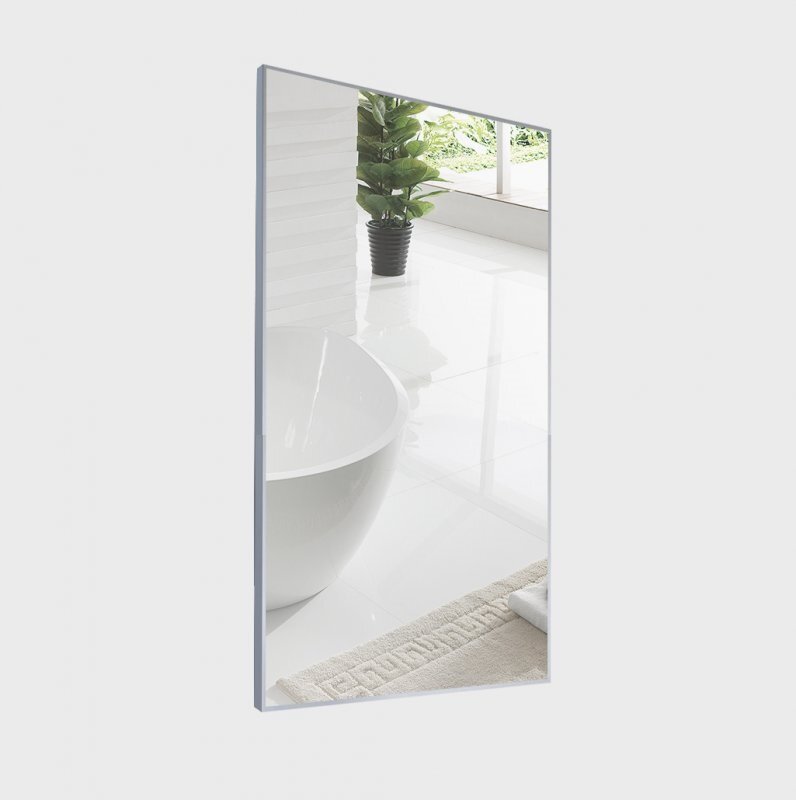 Изображение товара Зеркало для ванной BelBagno SPC-AL-500-900, алюминиевая рама хром, 50 x 90 см, Италия