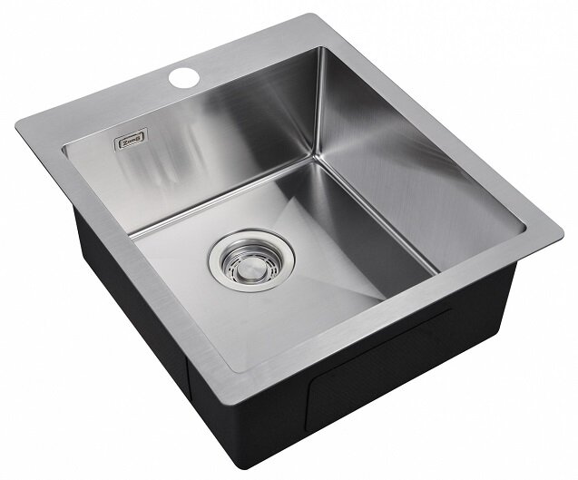 Изображение товара Мойка Zorg Light ZL R 450510 из нержавеющей стали 51 см в матовой отделке