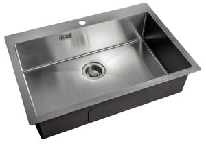 Изображение товара Кухонная мойка Zorg Light ZL R 750510 нержавеющая сталь 75х51 см матовая