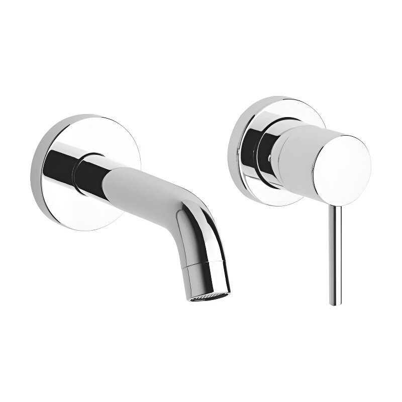 Изображение товара Смеситель Paini Cox 78CR208 для раковины встроенный на 2 отверстия хром